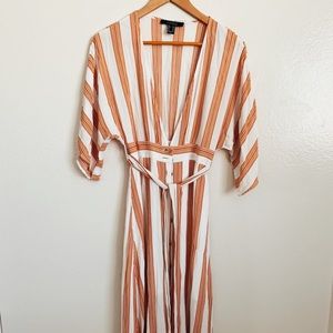 Forever 21 Contemporary Midi button down dress